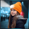 Bonnet LED sécurité enfant – double lumière avant/arrière.