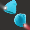Bonnet LED sécurité enfant – double lumière avant/arrière.