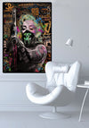 Poster imprimé,Marilyn Monroe, Affiche Pop Art,Décoration murale,Marilyn,Digital peinture,tableau,affiche comics.