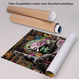 Poster imprimé,Marilyn Monroe, Affiche Pop Art,Décoration murale,Marilyn,Digital peinture,tableau,affiche comics.