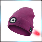Bonnet LED sécurité enfant – double lumière avant/arrière.
