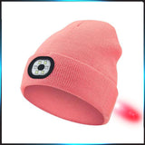 Bonnet LED sécurité enfant – double lumière avant/arrière.